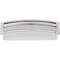 Jeffrey Alexander 96 mm Center Polished Chrome Square-to-Center Square Renzo Cabinet Cup Pull 141-96PC - alternate 8